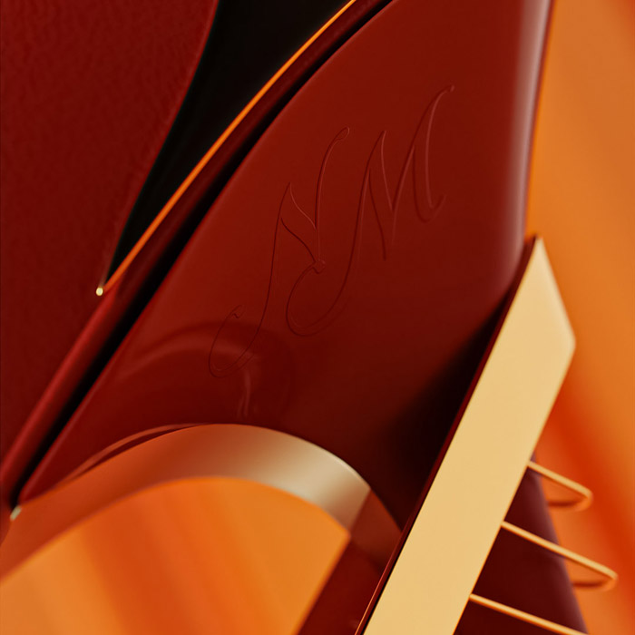 3D Shoe Modeling - High Heels Close Branding