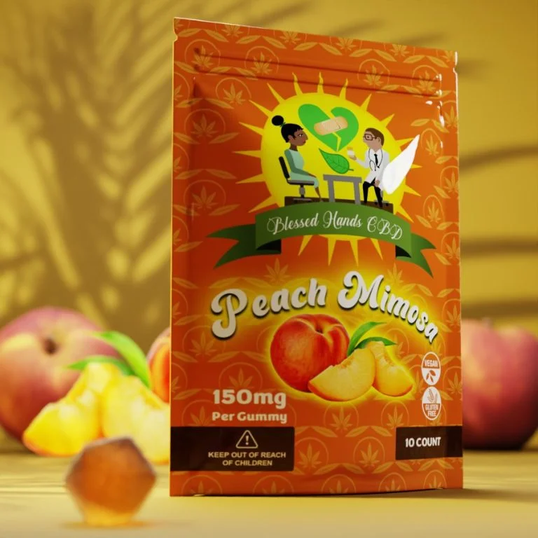 3D Product Animation Studio 3d product animation studio creates peach gummy package design