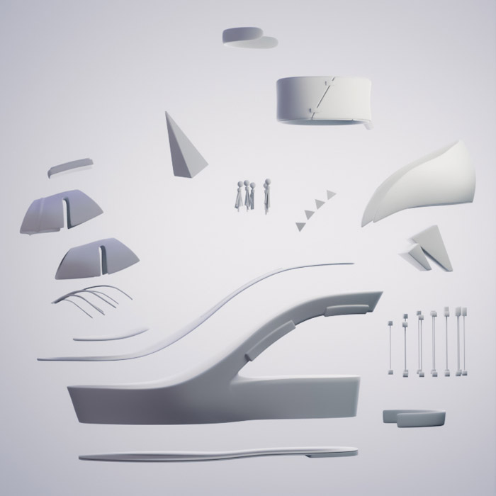 High Heel Shoe Parts