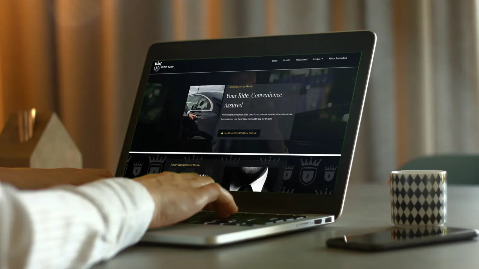 Limousine Professional Website Designer for Hire 5