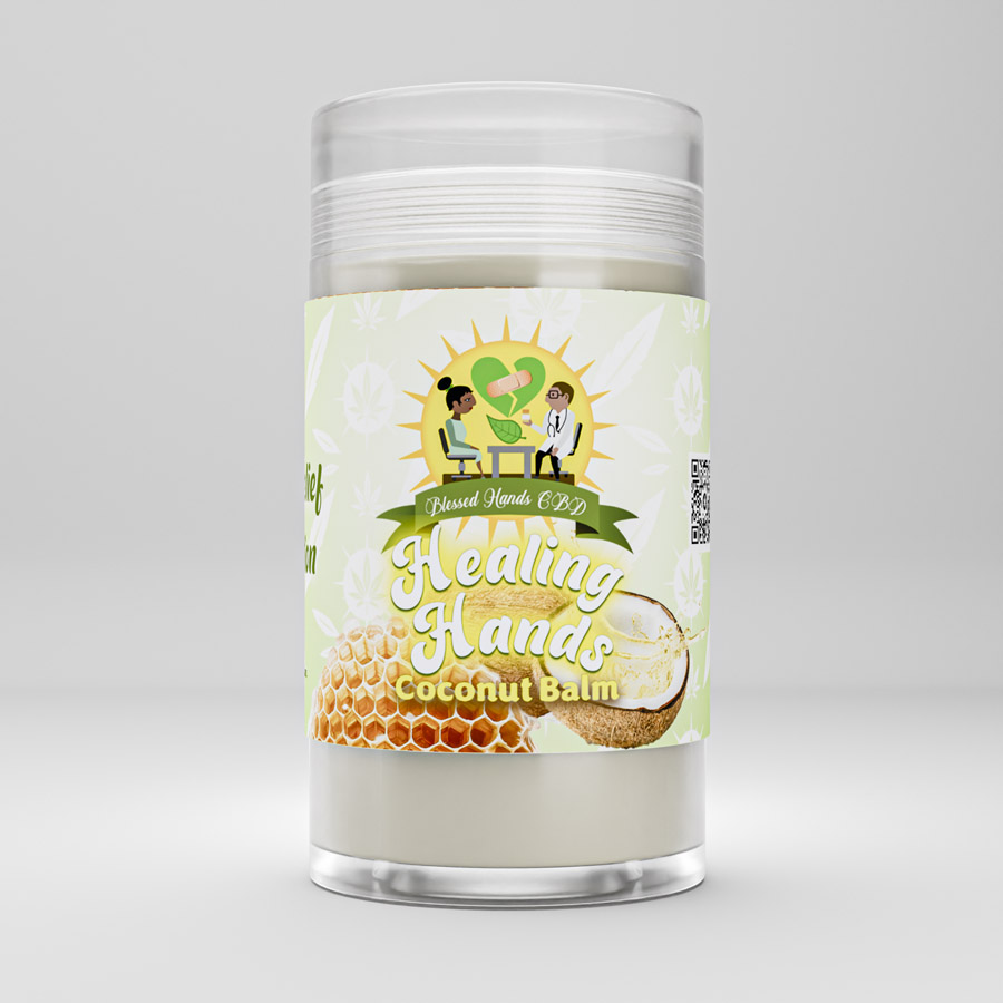 freelance 3D modeling for CBD balm