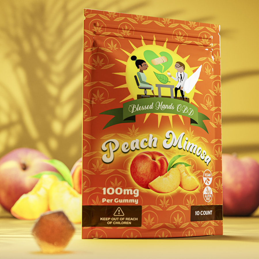 freelance 3D modeling for CBD gummies