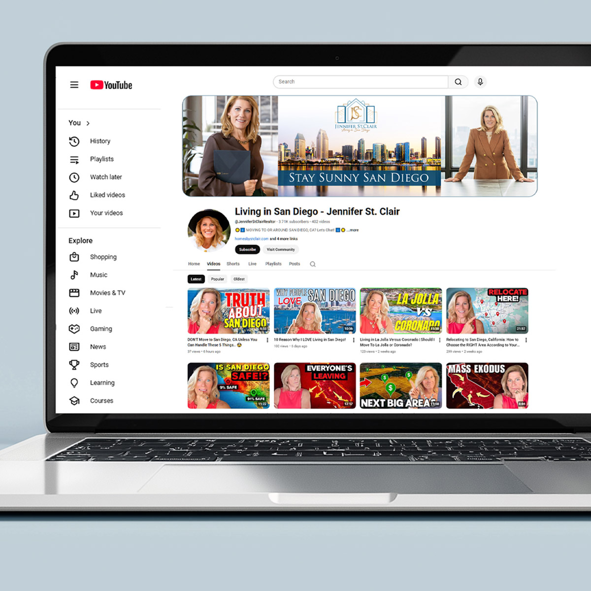 Realtor Logo YoutTube Realtor Logo YouTube Branding