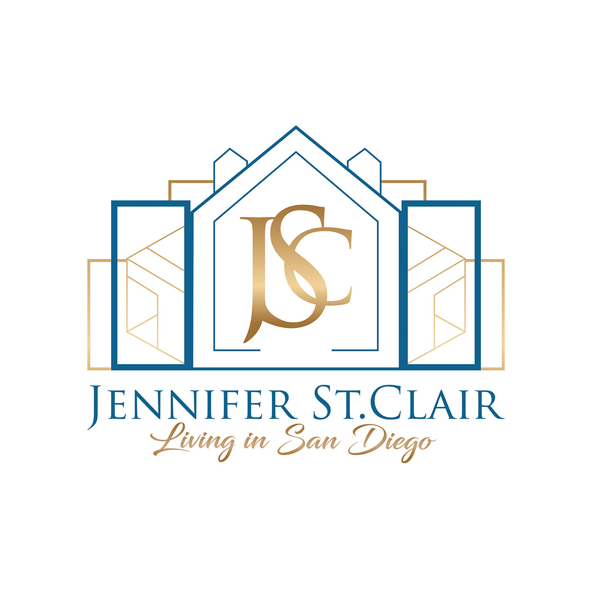 Logo Design Portfolio Real Estate Real estate brand logo design — clean, trustworthy mark built for a property and investment brand