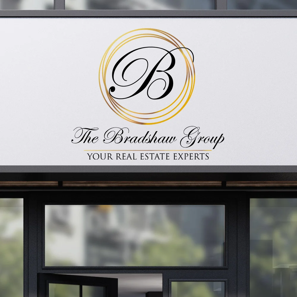 Luxury Real Estate Branding Examples Luxury real estate branding storefront sign design